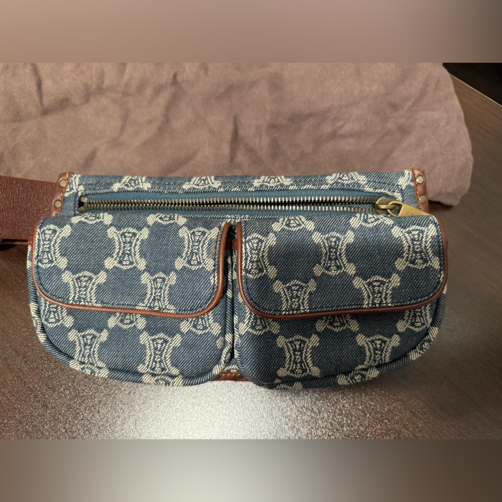 Celine Macadam denim belt bag - Picture 12 of 12